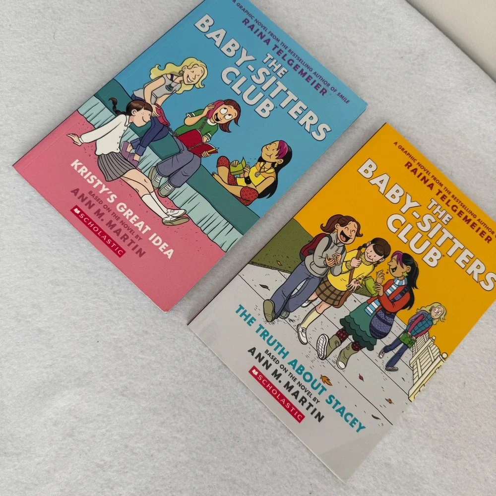 Baby-Sitters Club‎ #1 Kristy's Great Idea & #2 Truth About Stacey PB